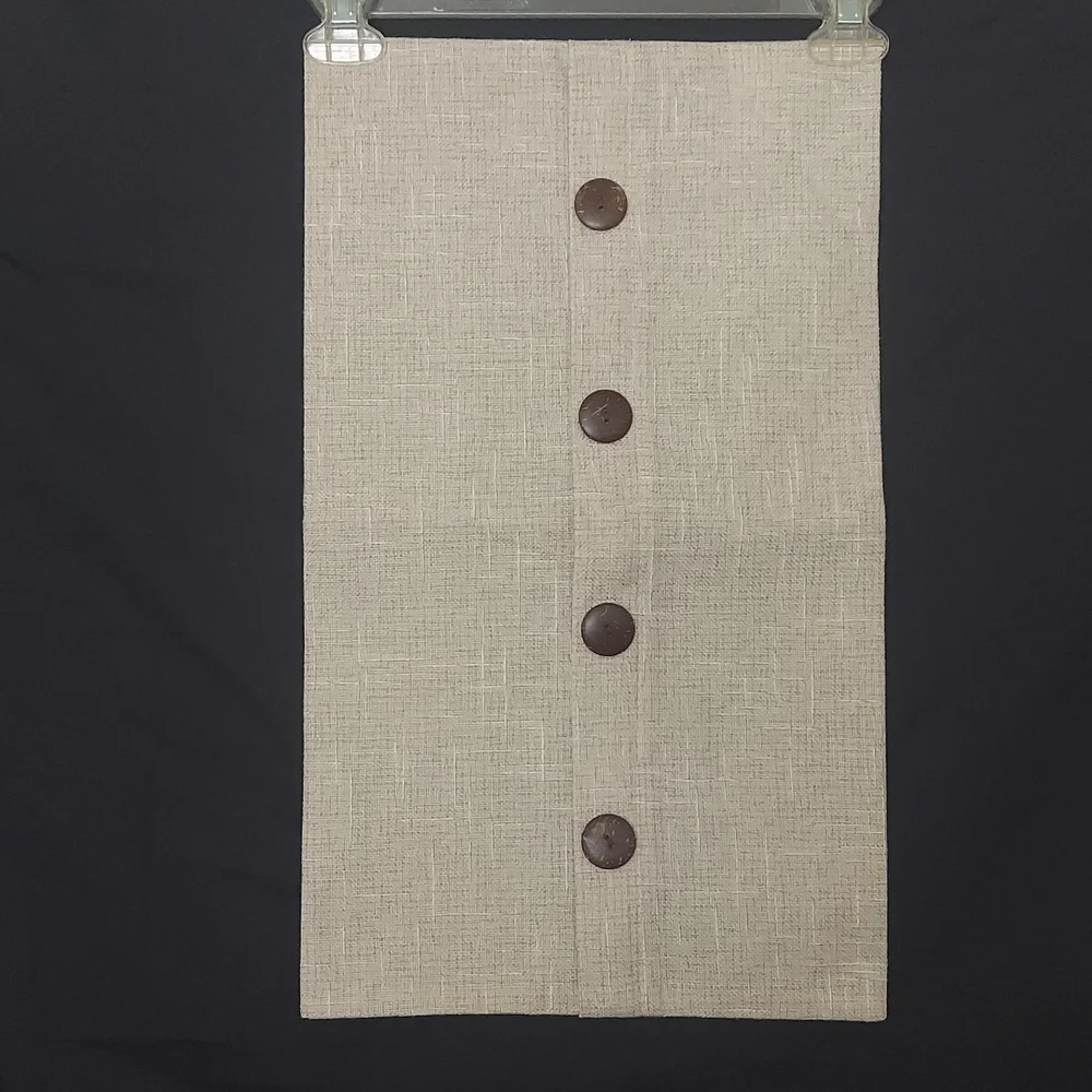 Natural Canvas Pillow Cover - 12